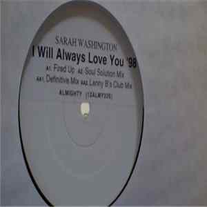 Sarah Washington - I Will Always Love You FLAC
