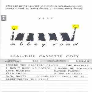 W.A.S.P. - Live... In The Raw FLAC