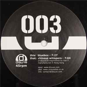 Dan F - Bluebox / Chinese Whispers FLAC