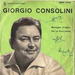 Giorgio Consolini - Montagne D'Italie / Per Un Filino D'Erba FLAC