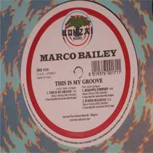 Marco Bailey - This Is My Groove FLAC