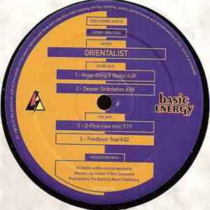 Orientalist - Deeper Orientation FLAC