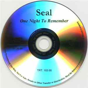 Seal - One Night To Remember FLAC