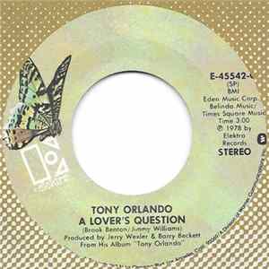 Tony Orlando - A Lover's Question FLAC
