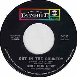 Three Dog Night - Out In The Country FLAC