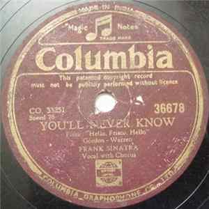 Frank Sinatra - You'll Never Know / Close To You FLAC