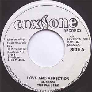 The Wailers - Love And Affection / Teenager In Love FLAC