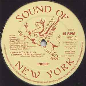 Indeep - When Boys Talk FLAC
