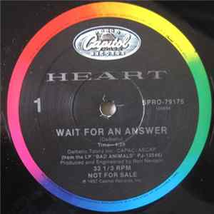 Heart - Wait For An Answer FLAC