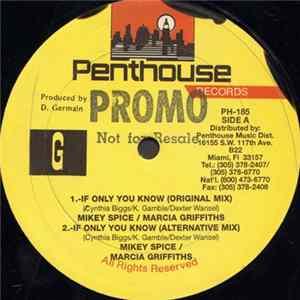 Mikey Spice / Marcia Griffiths - If Only You Know FLAC