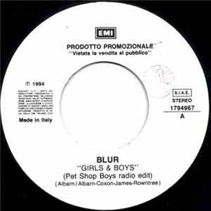 Blur / Vanilla Ice - Girls & Boys (Pet Shop Boys Radio Edit) / Roll 'Em Up (Radio Version) FLAC