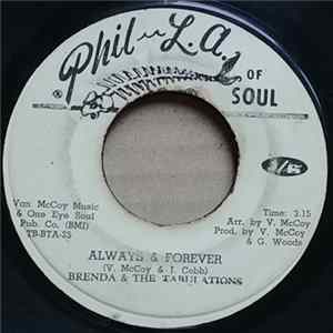 Brenda & The Tabulations - Always And Forever / Right On The Tip Of My Tongue FLAC