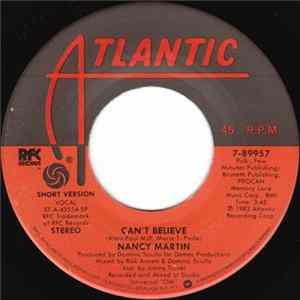 Nancy Martin - Can't Believe FLAC