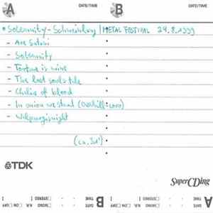 Solemnity - Schweinslang Metal Festival 24.8.1999 FLAC
