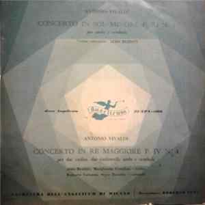 Orchestra Dell'Angelicum Di Milano, Antonio Vivaldi - Concerto In Sol Minore F. 11 N. 6 / Concerto In Re Maggiore F. 4 N. 4 FLAC