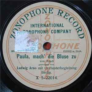 Ludwig Arno - Paula, Mach' Die Bluse Zu / Klostergeschichten FLAC