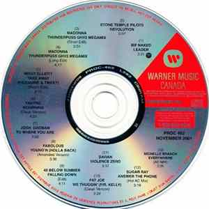 Various - Warner Music Canada November 2001 - Vol. 462 FLAC
