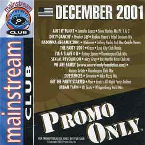 Various - Promo Only Mainstream Club: December 2001 FLAC