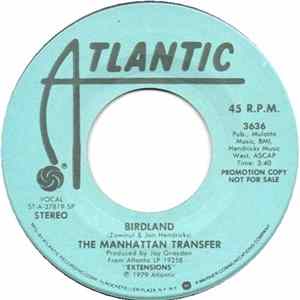 The Manhattan Transfer - Birdland FLAC