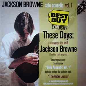Jackson Browne - Solo Acoustic Vol. 1 FLAC