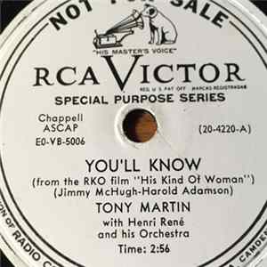 Tony Martin - You'll Know / Over A Bottle Of Wine FLAC