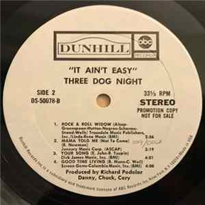 Three Dog Night - It Ain't Easy FLAC