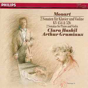 Mozart / Clara Haskil, Arthur Grumiaux - 2 Sonaten Für Klavier Und Violine KV 454 & 526 = 2 Sonatas For Piano And Violin FLAC