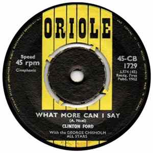 Clinton Ford - What More Can I Say FLAC