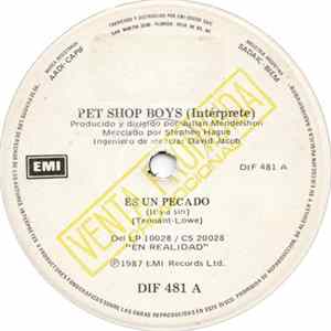 Pet Shop Boys / Whitesnake - Es Un Pecado (It's A Sin) / Es Esto Amor (Is This Love) FLAC