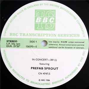 Prefab Sprout - In Concert-381 FLAC