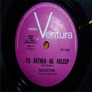 Salvation - I'd Rather Be Asleep FLAC