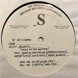 "Little" Louie & Marc Anthony - Ride On The Rhythm FLAC