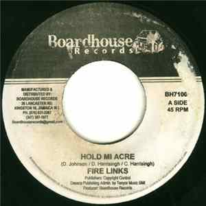 Fire Links / Tony Matterhorn - Hold Mi Acre / Two Less Lonely People FLAC