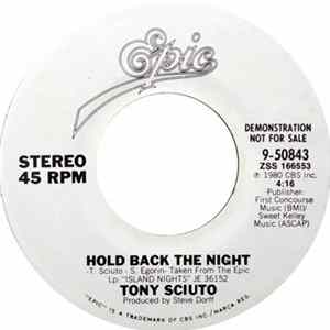 Tony Sciuto - Hold Back The Night FLAC