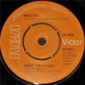 Baccara - Sorry, I'm A Lady FLAC