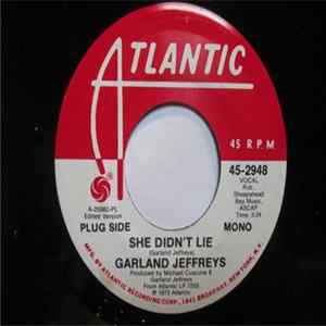 Garland Jeffreys - She Didn't Lie FLAC