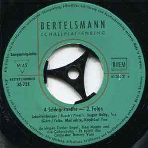 Detlef Engel / Tina Monte / Eric Und Eve / Gerd Fitz - 4 Schlagertreffer - 2. Folge FLAC