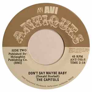 The Capitols - Cool Jerk / Don`t Say Maybe Baby FLAC