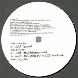 Cassy - Back EP FLAC