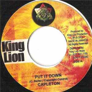 Capleton - Put It Down FLAC