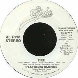 Platinum Blonde - Fire FLAC