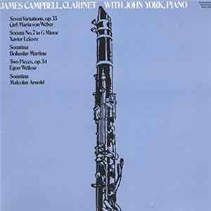 James Campbell , John York - James Campbell, Clarinet With John York, Piano FLAC