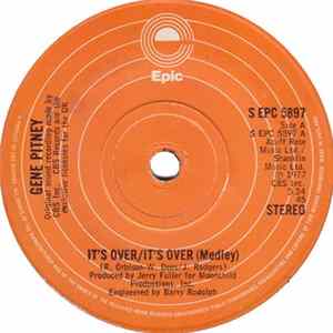 Gene Pitney - It's Over/It's Over (Medley) FLAC