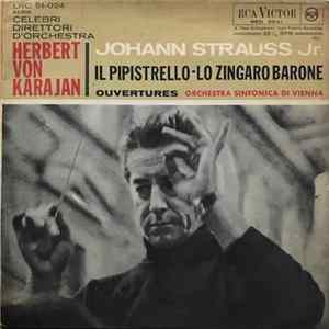 Johann Strauss Jr., Herbert von Karajan, Orchestra Sinfonica Di Vienna - Il PIpistrello / Lo Zingaro Barone FLAC