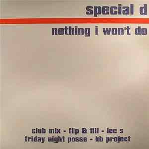 Special D - Nothing I Won't Do FLAC