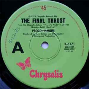 Procol Harum - The Final Thrust FLAC