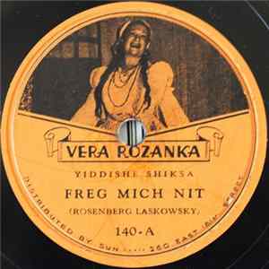 Vera Rozanka - Freg Mich Nit / Tsigele FLAC