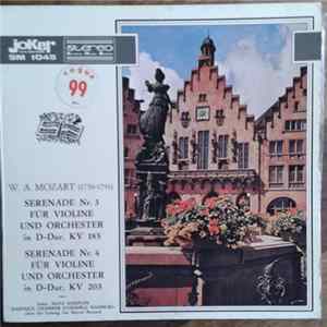 W. A. Mozart Solist: Hans Kempler, Baroque Chamber Ensemble, Hamburg unter der Leitung von Marcel Bernard - Serenade Nr. 3 Für Violine Und Orchester In D-Dur, KV 185 / Serenade Nr. 4 Für Violine Und Orchester In D-Dur, KV 203 FLAC