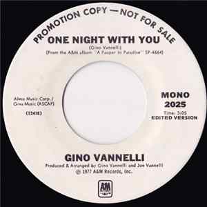 Gino Vannelli - One Night With You FLAC