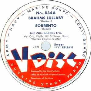 Hal Otis And His Trio / Dorothy Shay / Xavier Cugat And Orchestra - Brahms Lullaby / It's The Little Things That Count / Come To The Mardi Gras FLAC